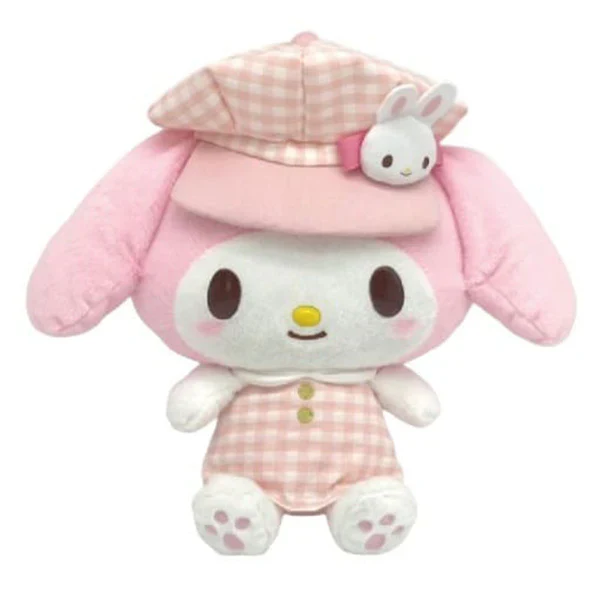 Sanrio Characters Gingham Casquette 11" Plush - Image 3