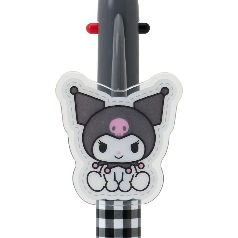 Kuromi Checkered Multi-Colored Ballpoint Pen - Image 3