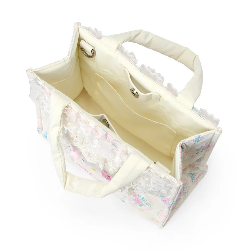 Hello Kitty Pink Frills & Roses 2-Way Tote Bag - Image 4
