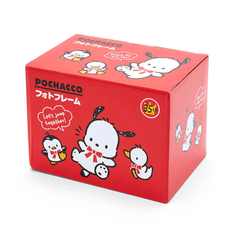 Pochacco 35th Anniversary Picture Frame (Red Ribbon) - Image 3