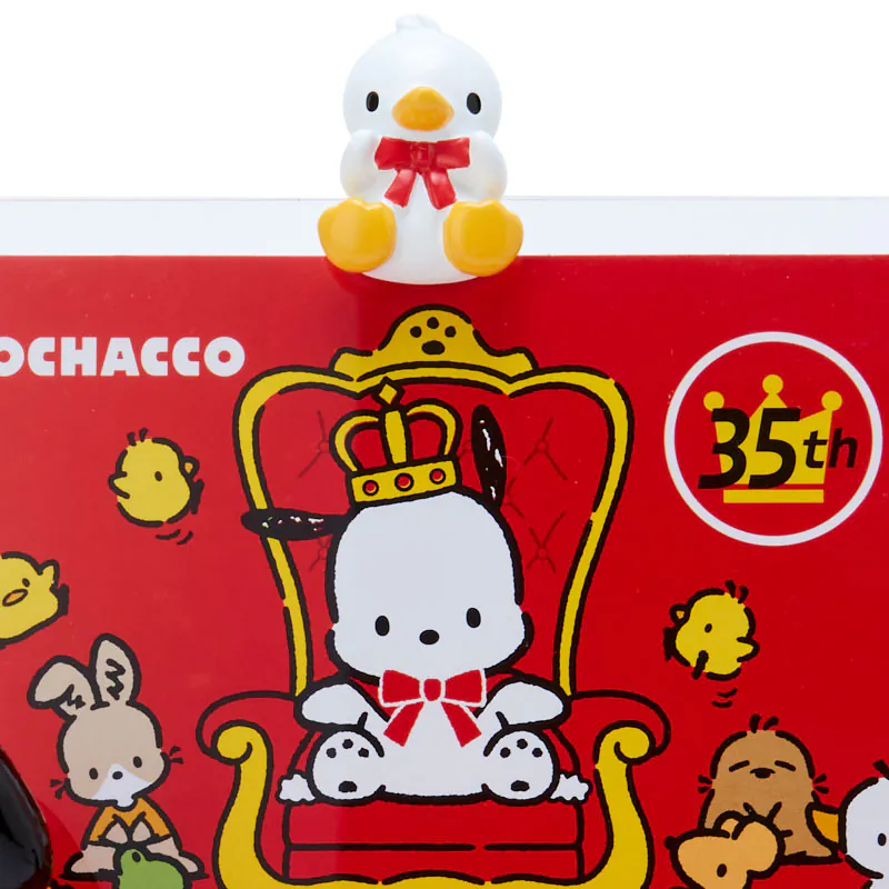 Pochacco 35th Anniversary Picture Frame (Red Ribbon) - Image 4