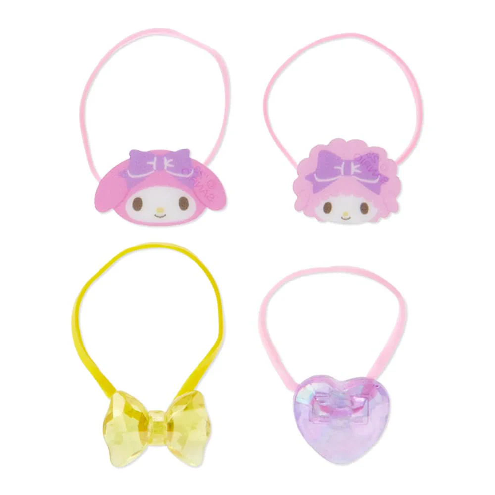 My Melody Mini 4-Pc Ponytail Holders