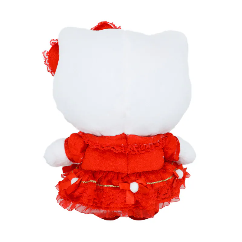 Hello Kitty Christmas Dress 8" Plush - Image 2