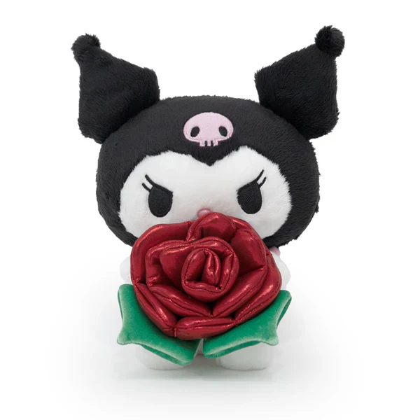 Kuromi Glitter Rose 8" Plush