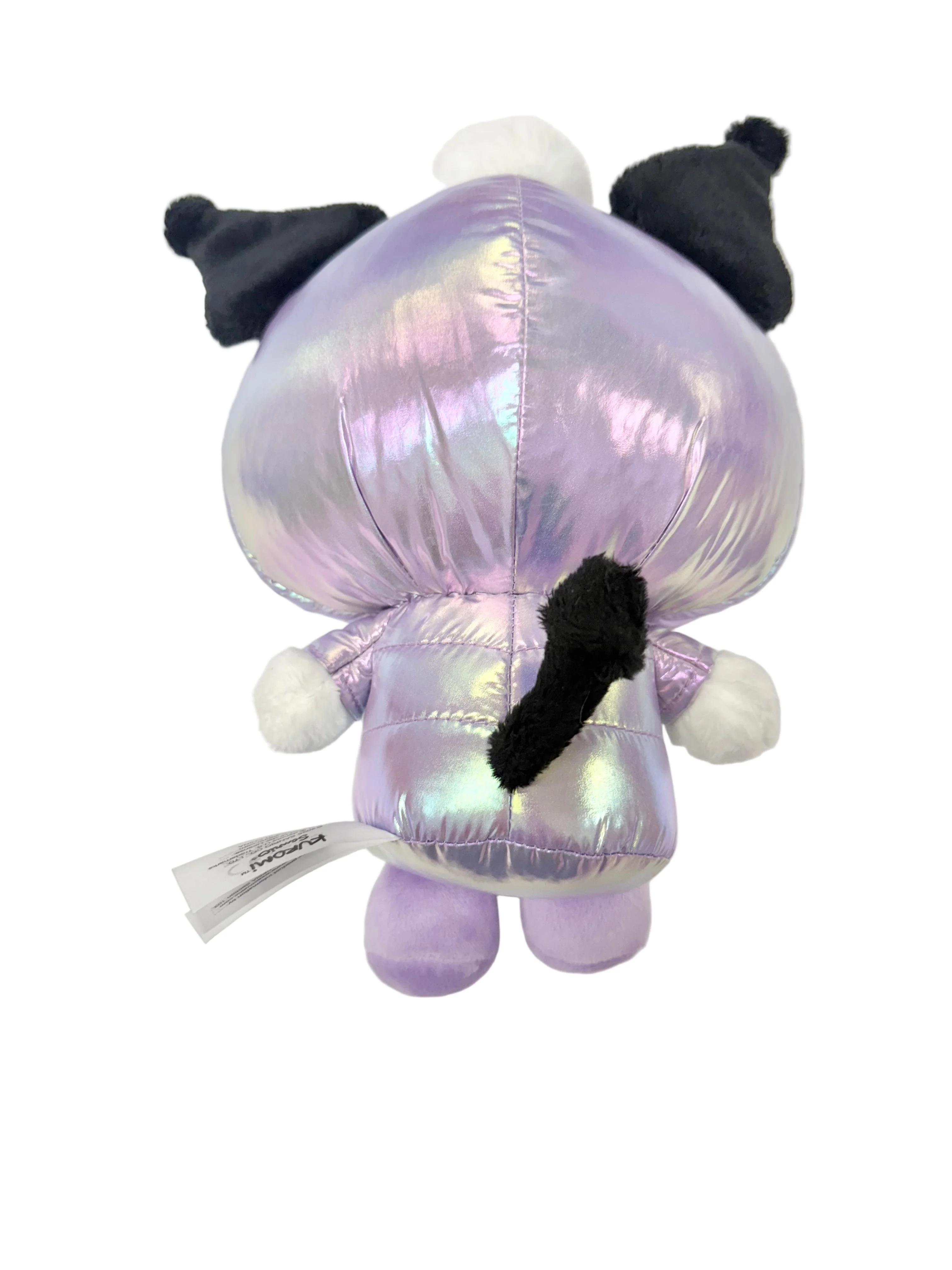 Kuromi Shiny Hooded Puffer Jacket 8" Plush - Image 2
