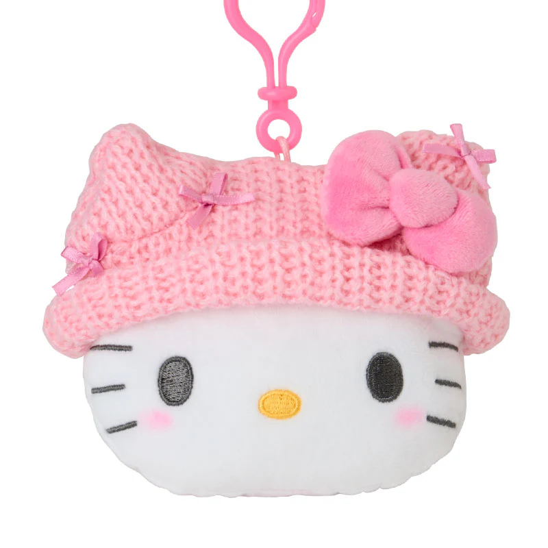 Hello Kitty Cozy Cap Mascot Clip Pouch - Image 2