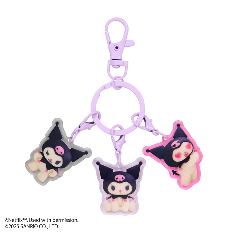 Kuromi Netflix Series Acrylic Keyring - Image 2