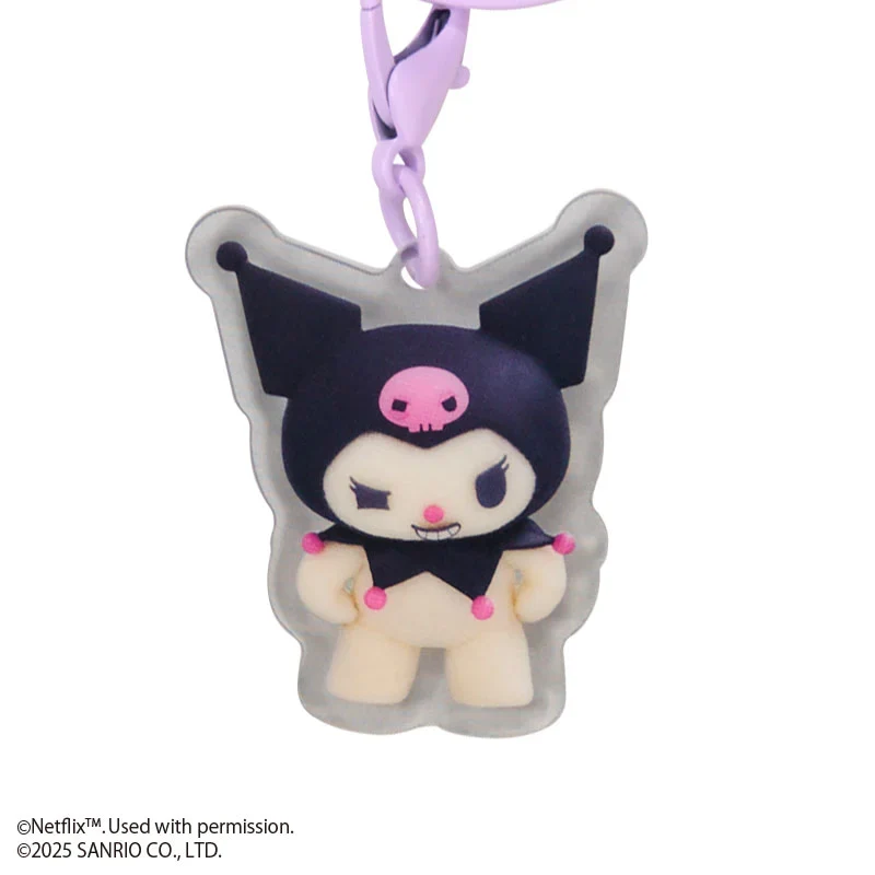 Kuromi Netflix Series Acrylic Keyring - Image 3