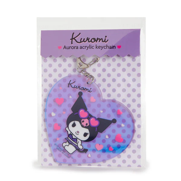 Kuromi Tropical Aurora Acrylic Keychain - Image 2