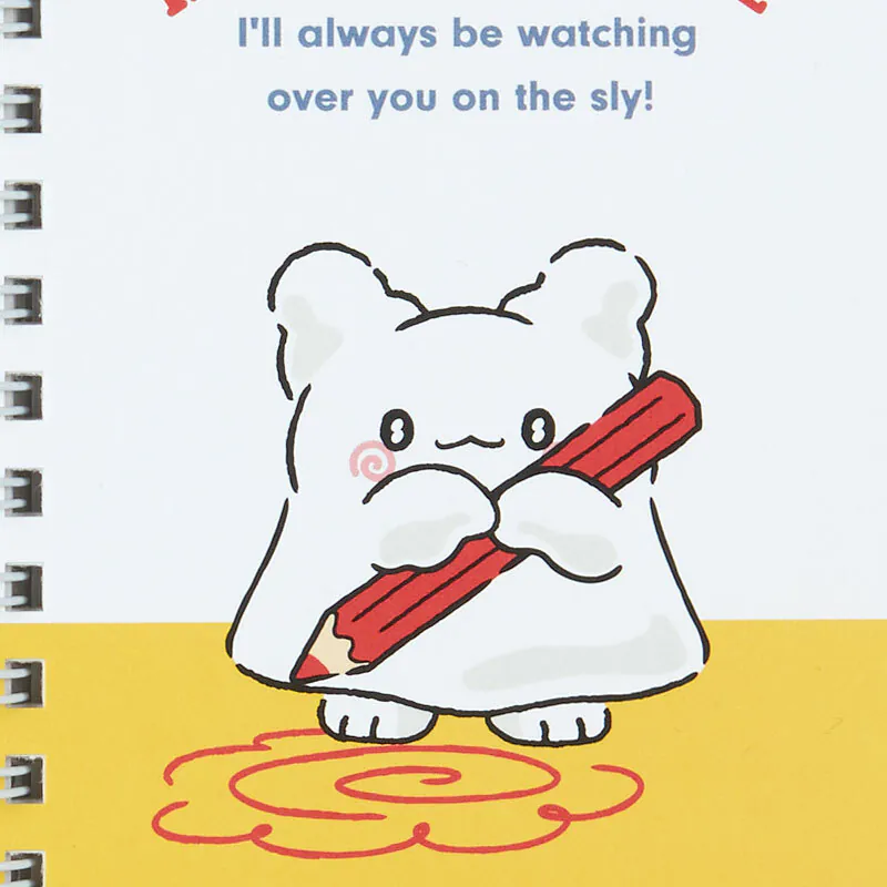 Hanamaruobake Logo B7 Compact Ruled Notebook - Image 4