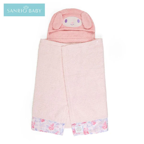 Sanrio Baby Characters Bath Towel with Hood - Image 5