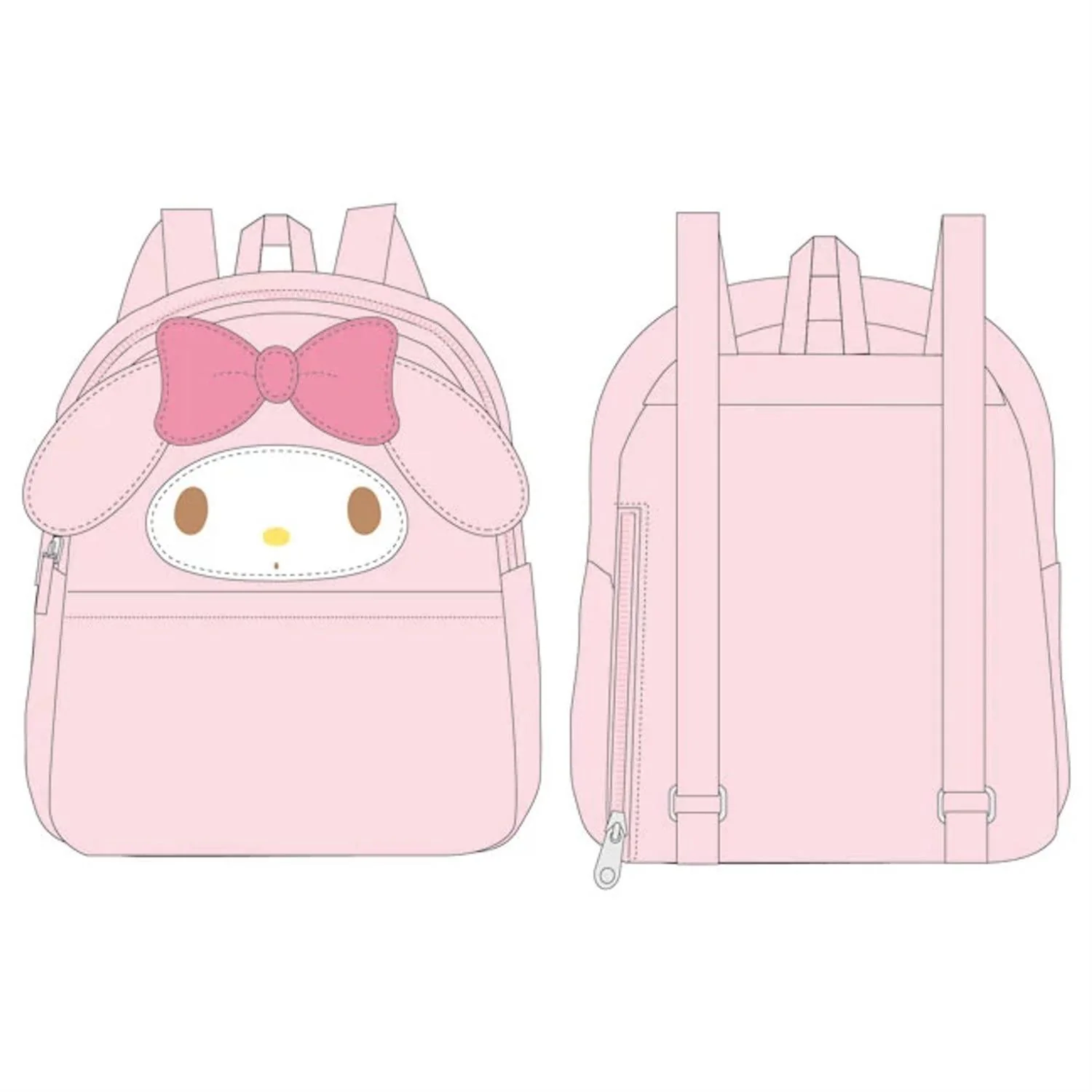 Sanrio Characters Face Backpack - Image 3