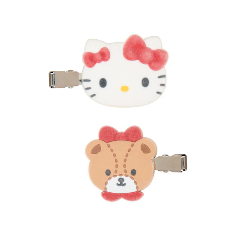 Hello Kitty Flocky Bangs Clip Set - Image 2