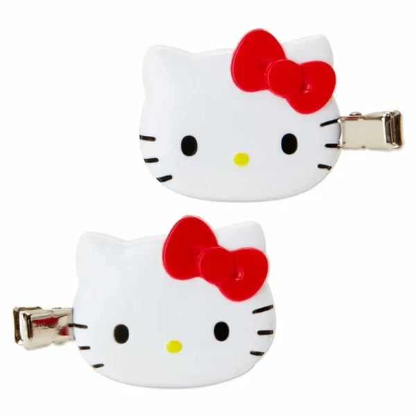 Hello Kitty D-cut Bangs Clip Set - Image 2
