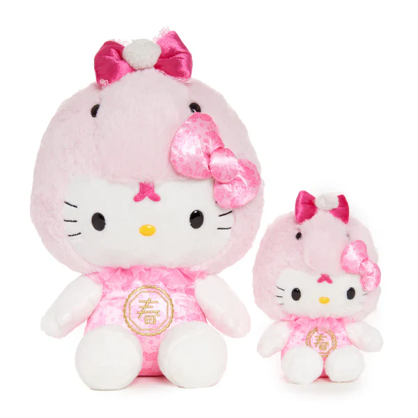 Hello Kitty Lunar New Year Pink Snake Bean Doll - Image 6