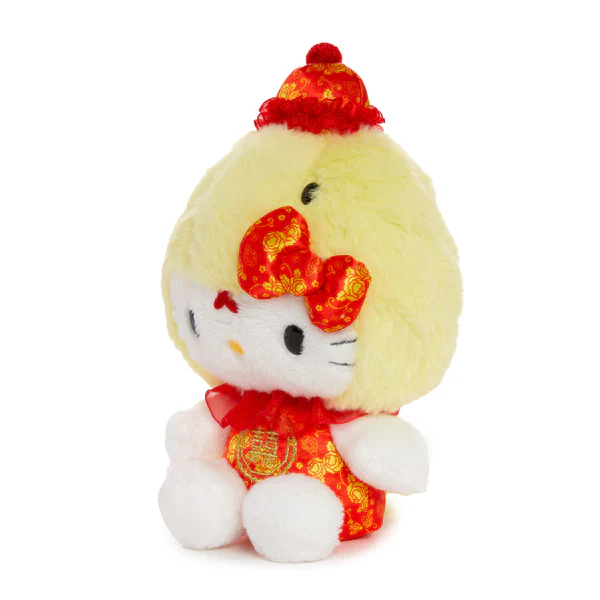 Hello Kitty Lunar New Year Yellow Snake Bean Doll - Image 2