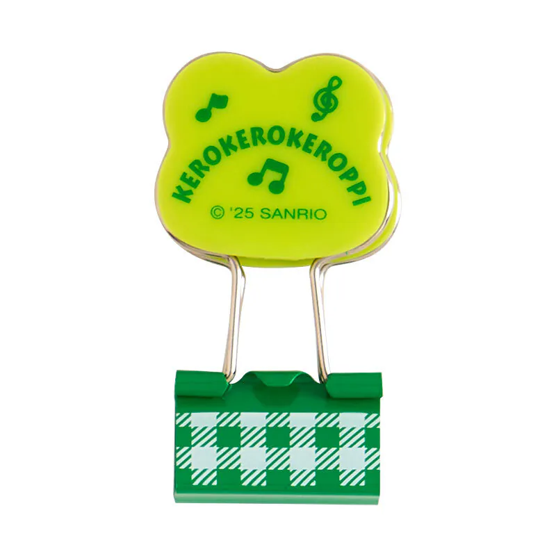 Keroppi Checkered Binder Clips - Image 3