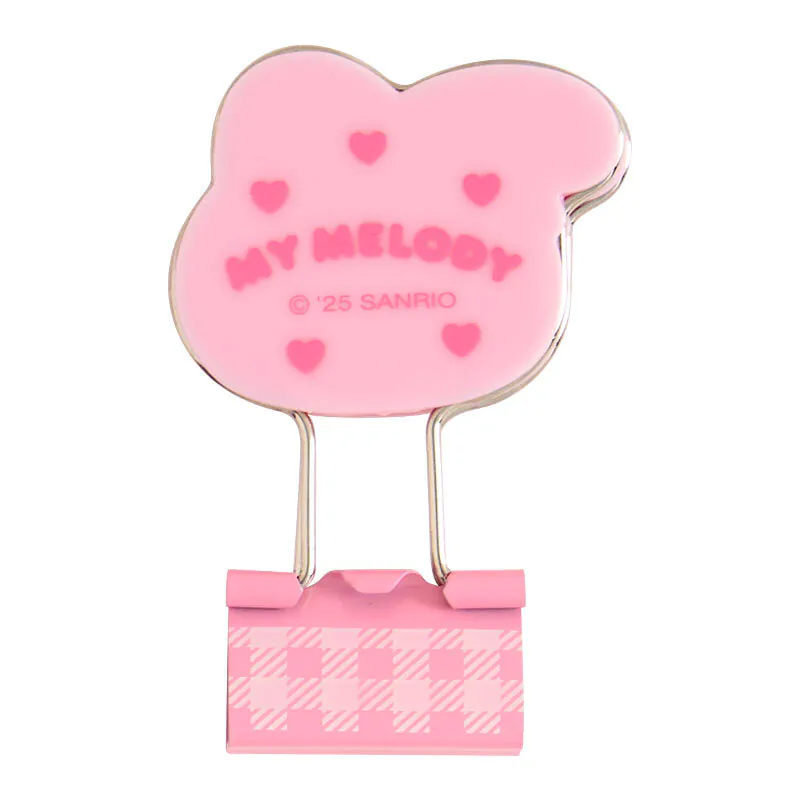 My Melody Checkered Binder Clips - Image 3