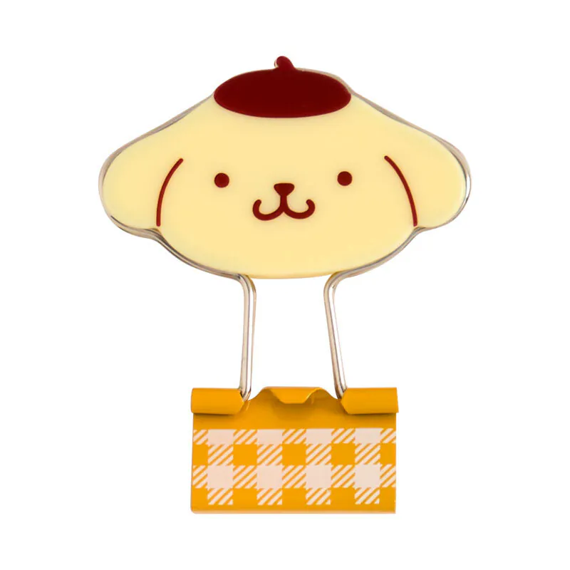 Pompompurin Checkered Binder Clips - Image 2