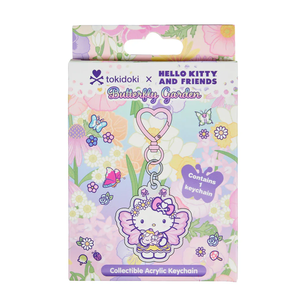 tokidoki x Hello Kitty and Friends Butterfly Garden Carabiner Blind Box - Image 3