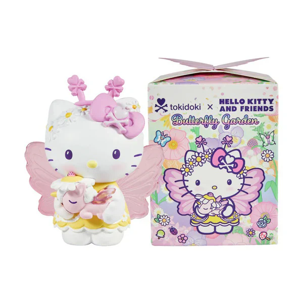 tokidoki x Hello Kitty and Friends Butterfly Garden Figurine Blind Box - Image 2