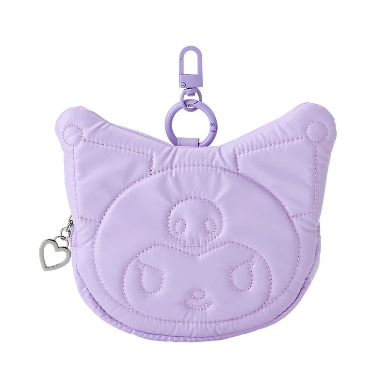 Kuromi Winter Snowsuit Mini ID Zip Pouch