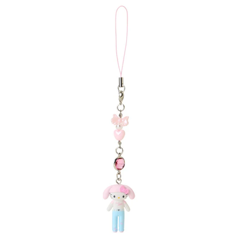 Hello Kitty Sanrio Closet Collection Cellphone Charm (Casual Style 1)