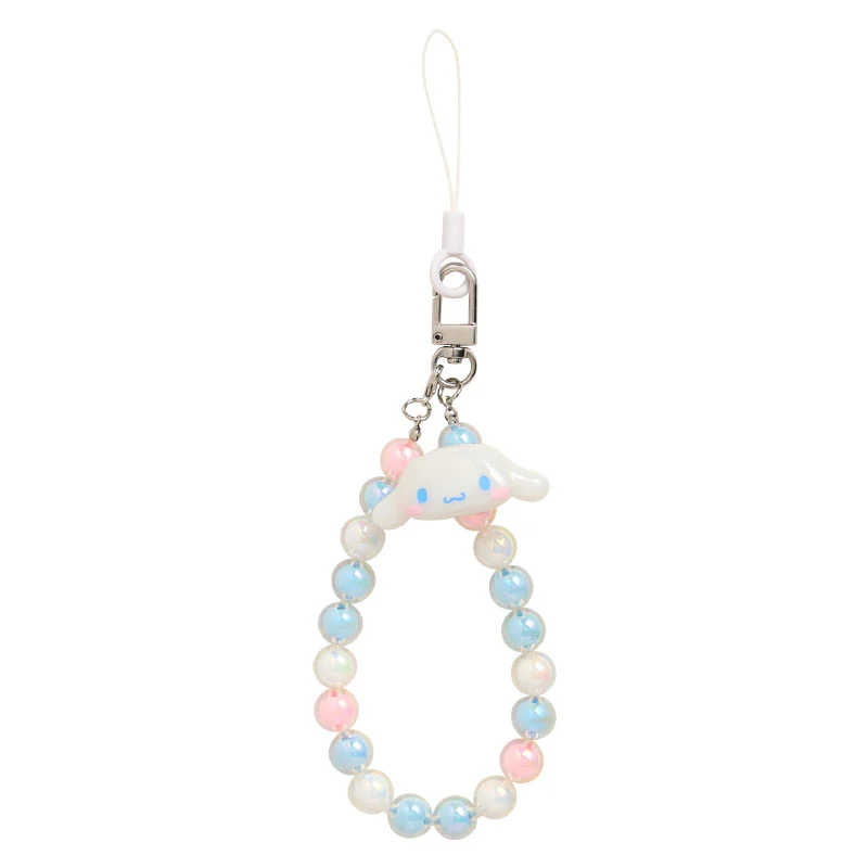 Cinnamoroll Beads Hand Strap Phone Charm