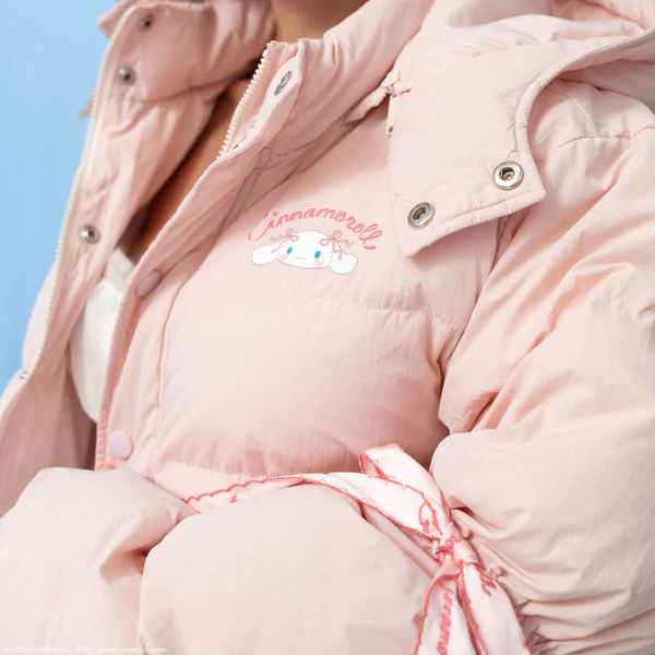 Cinnamoroll x JapanLA Bows Puffer Jacket - Image 10
