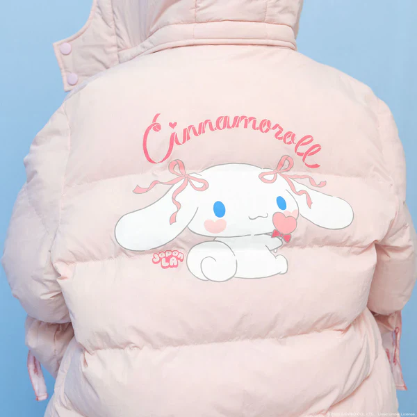 Cinnamoroll x JapanLA Bows Puffer Jacket - Image 11