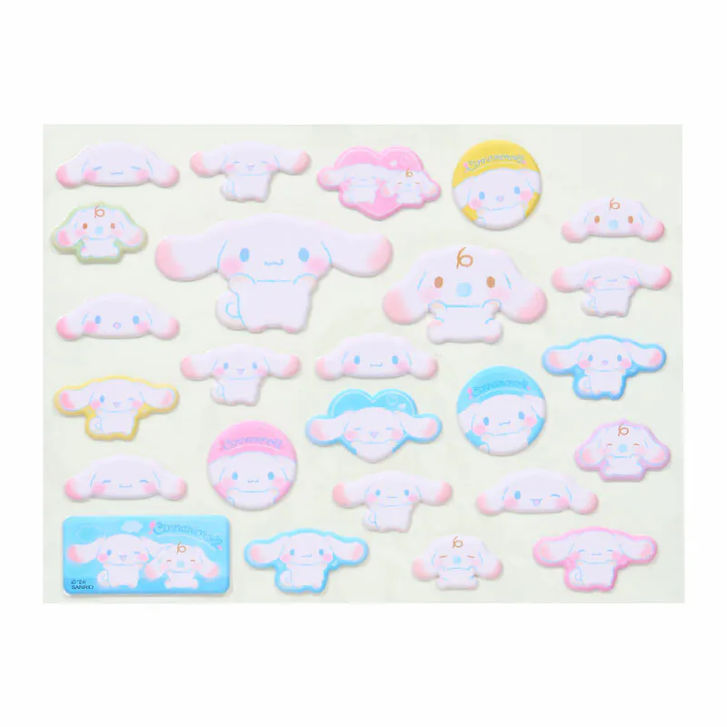 Cinnamoroll Rosy Cheeks 25-pc Sticker Sheet - Image 2