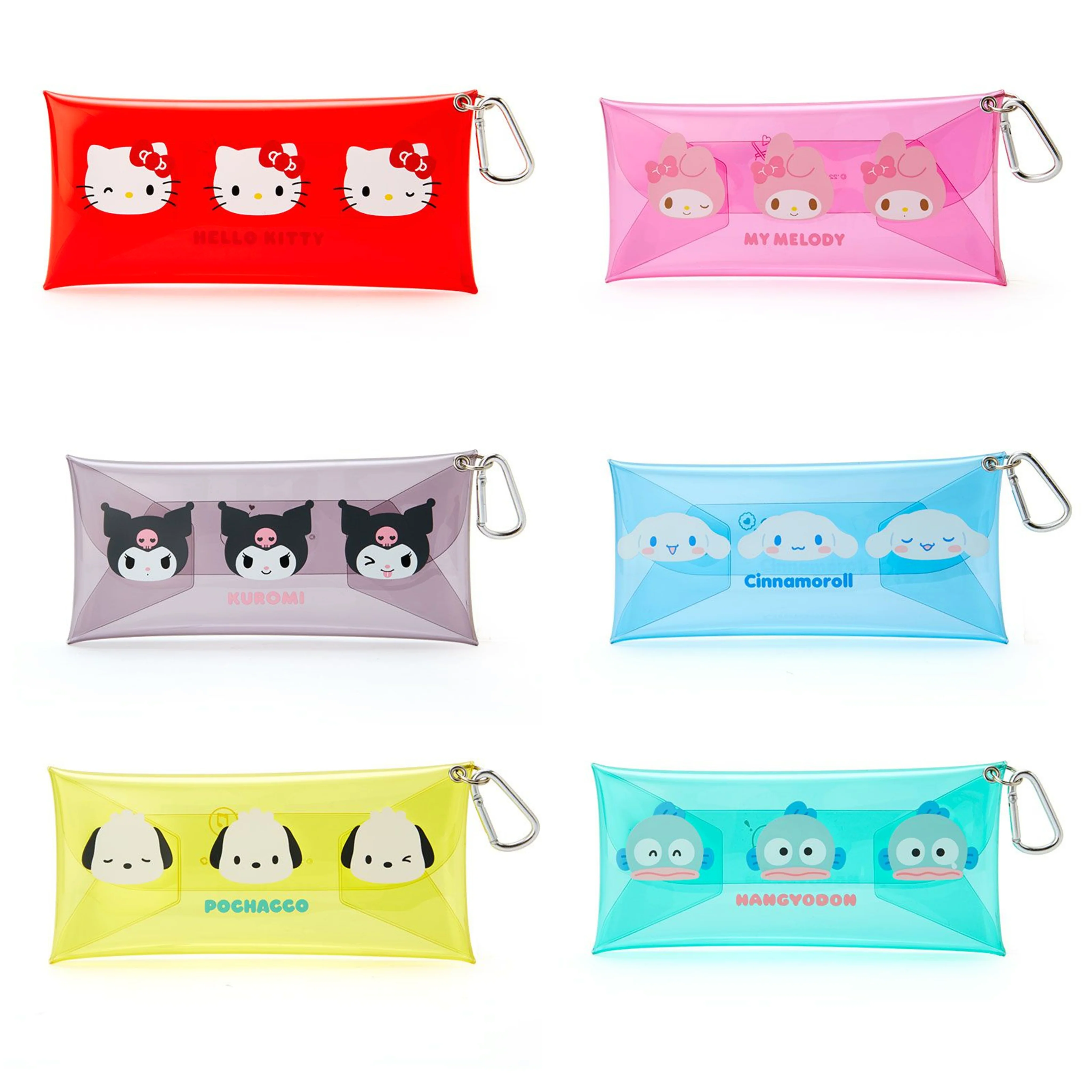 Sanrio Characters Large Clear Mini Pouch