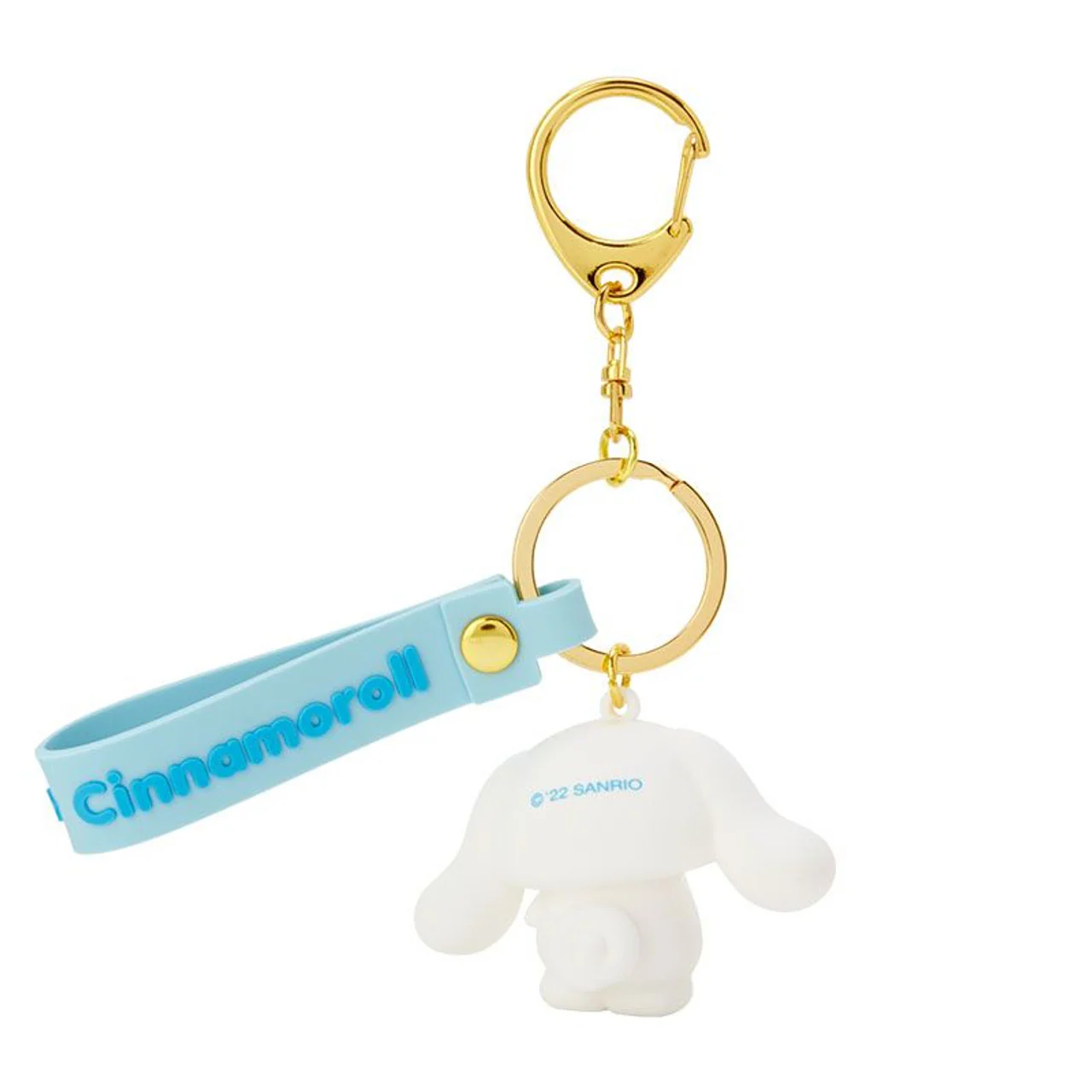 Cinnamoroll Keyring with Plastic Mascot - Image 2