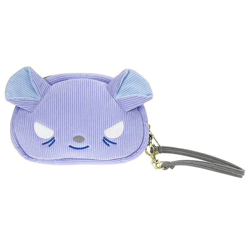 Kuromi & Baku Charming Floral Diecut Pouch - Image 2
