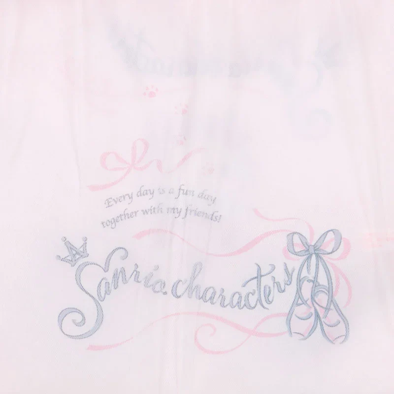 Sanrio Characters Mix White Cat Ballerina Drawstring Bag - Image 5