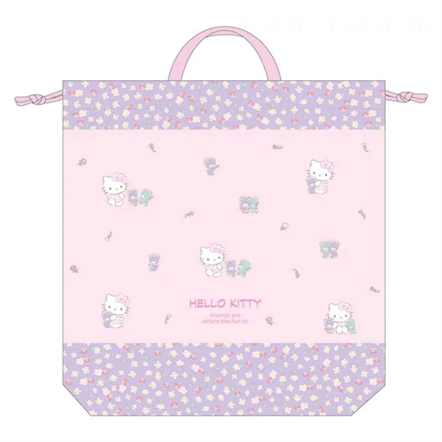 Sanrio Characters Drawstring Tote Bag - Image 2