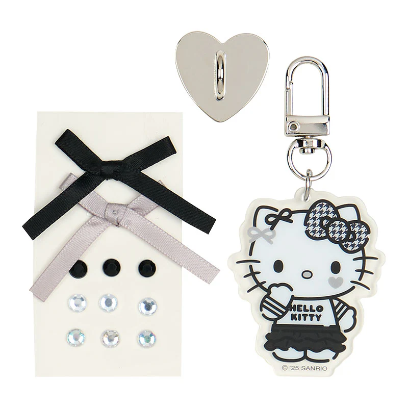 Hello Kitty Monochrome Decorative Charm - Image 4