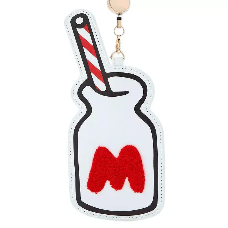 Hello Kitty Classic Milk Diecut ID Case w Reel - Image 2