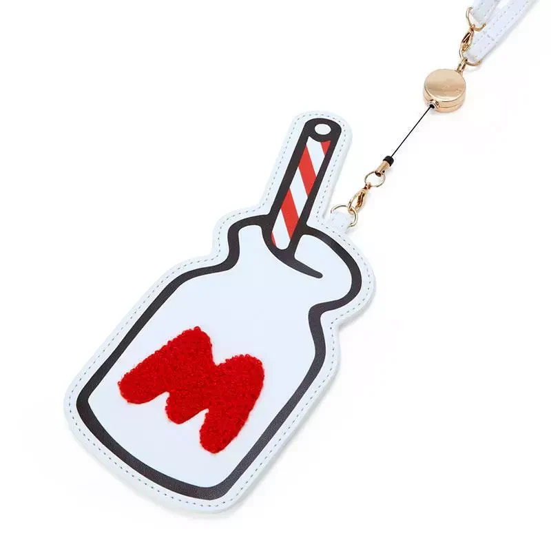 Hello Kitty Classic Milk Diecut ID Case w Reel - Image 4