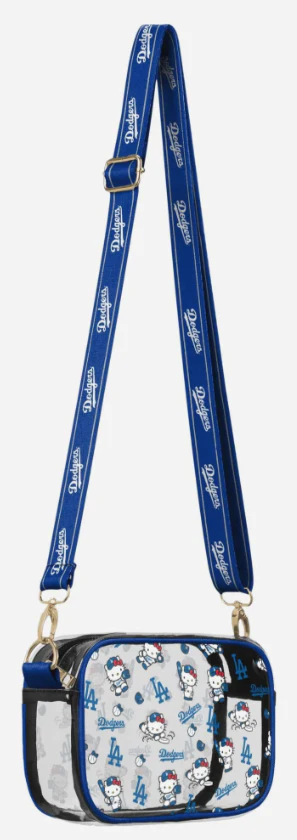 Dodgers Hello Kitty Clear Crossbody Bag - Image 2