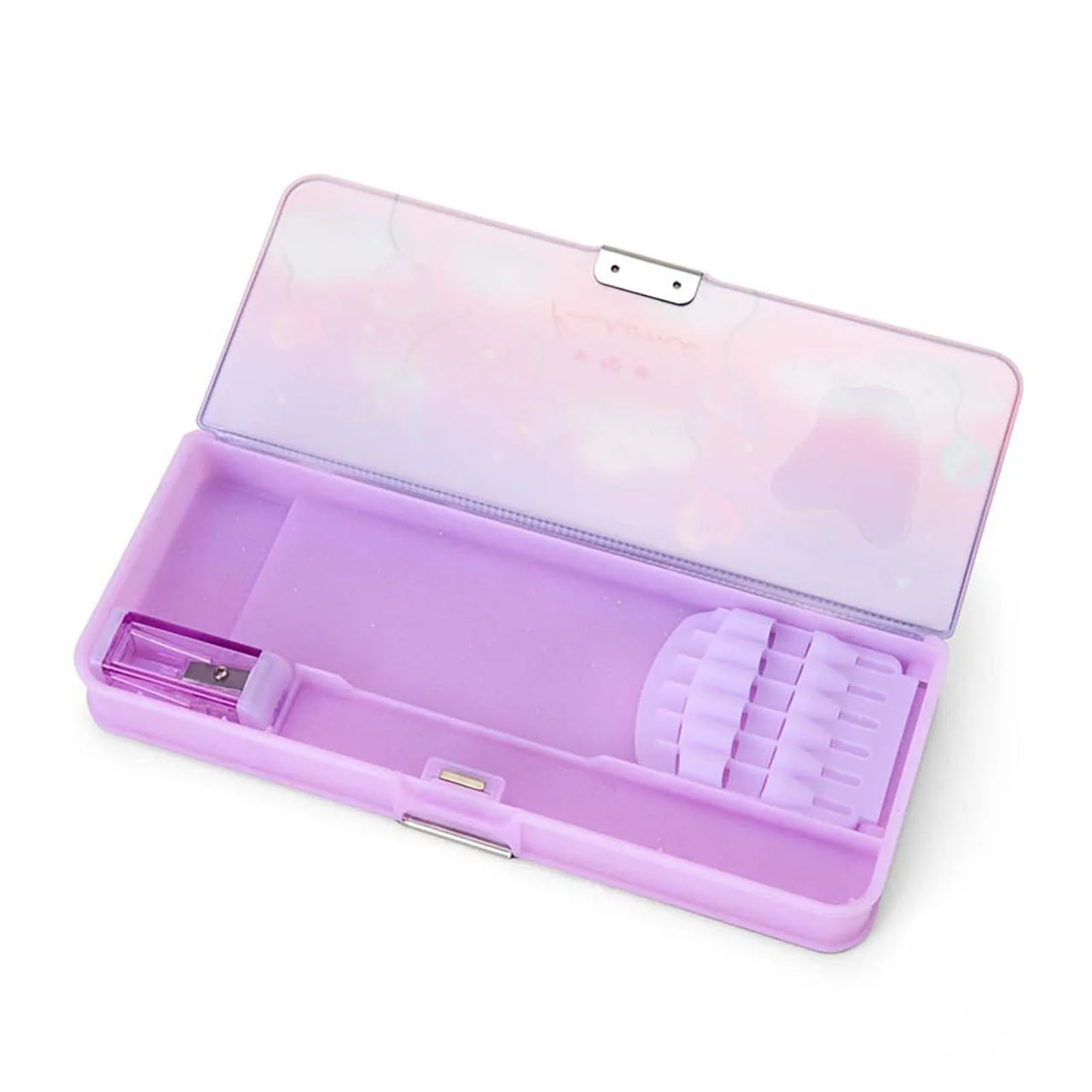 Kuromi Translucent Double Pencil Case - Image 3
