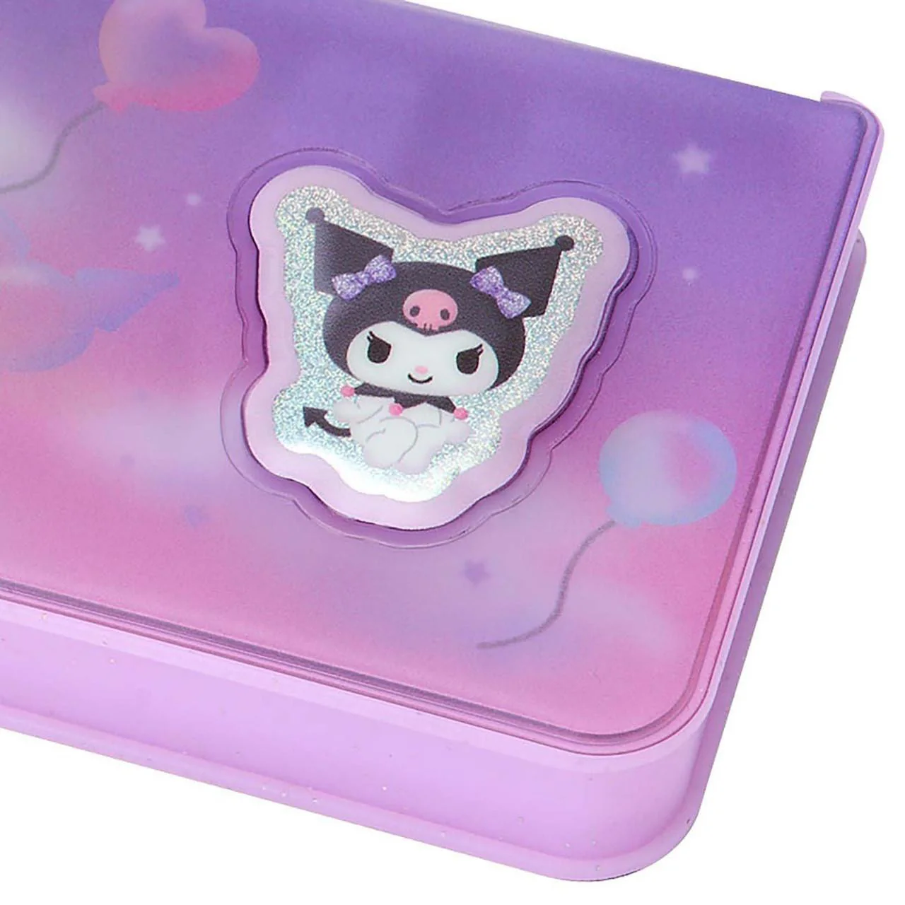 Kuromi Translucent Double Pencil Case - Image 5