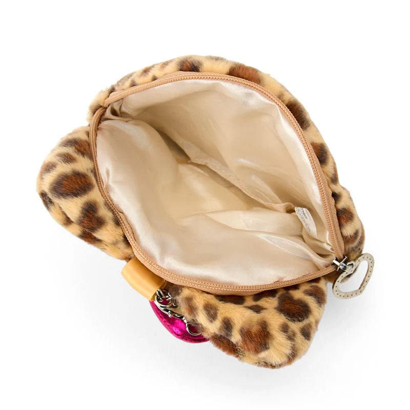 Hello Kitty Brown G Cat Face Shaped Pouch - Image 3