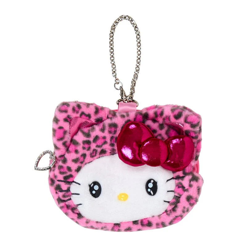 Hello Kitty Pink G Cat Face Shaped Pouch