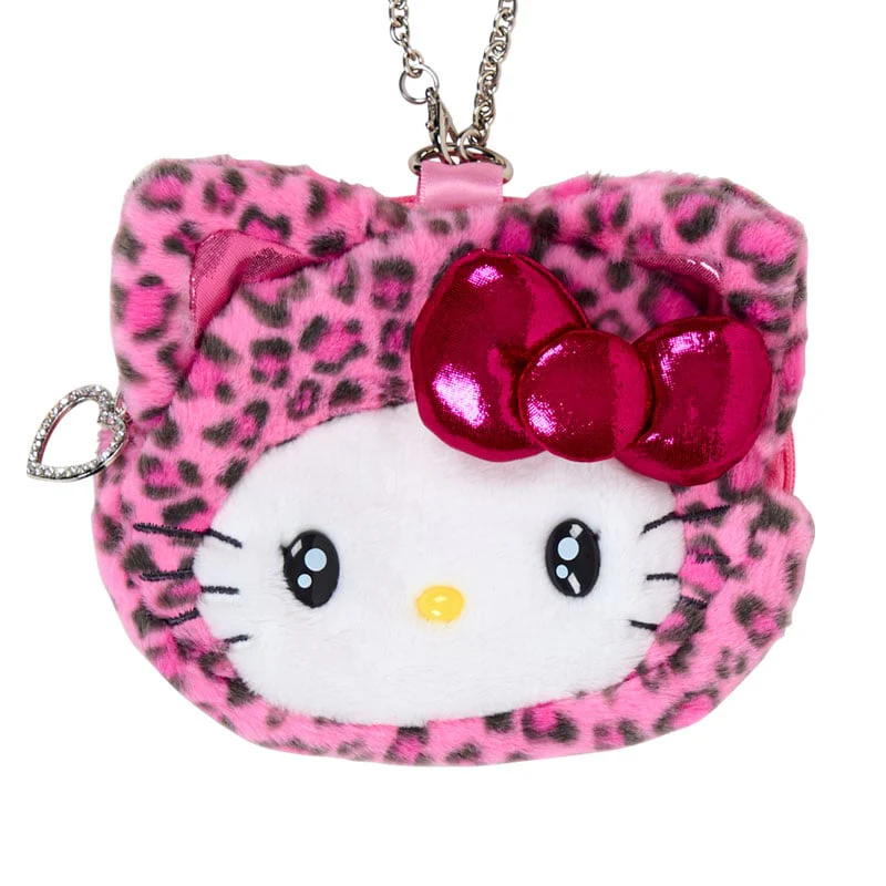 Hello Kitty Pink G Cat Face Shaped Pouch - Image 2