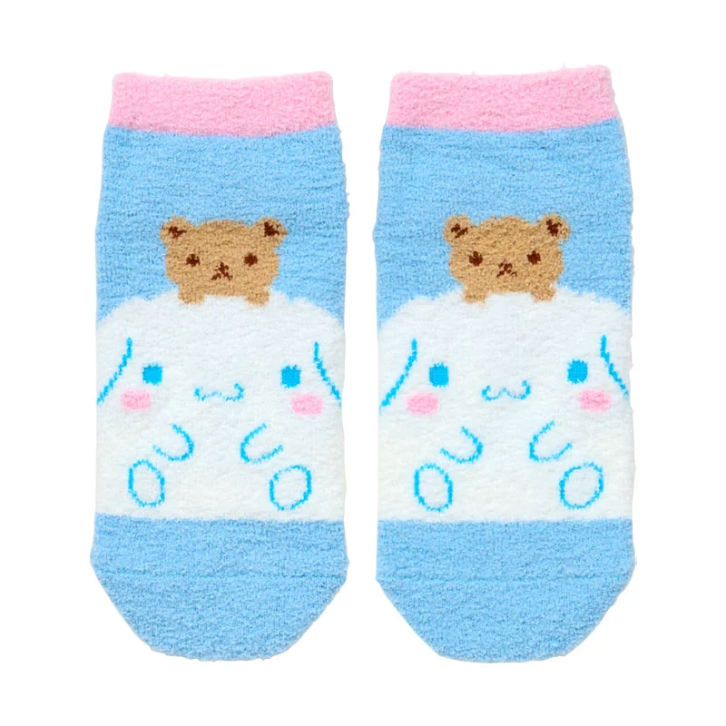 Cinnamoroll Face Fluffy Socks