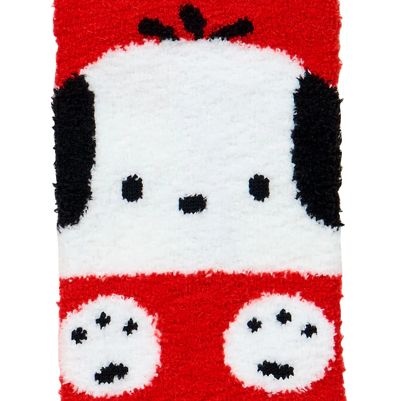 Pochacco Face Fluffy Socks - Image 2