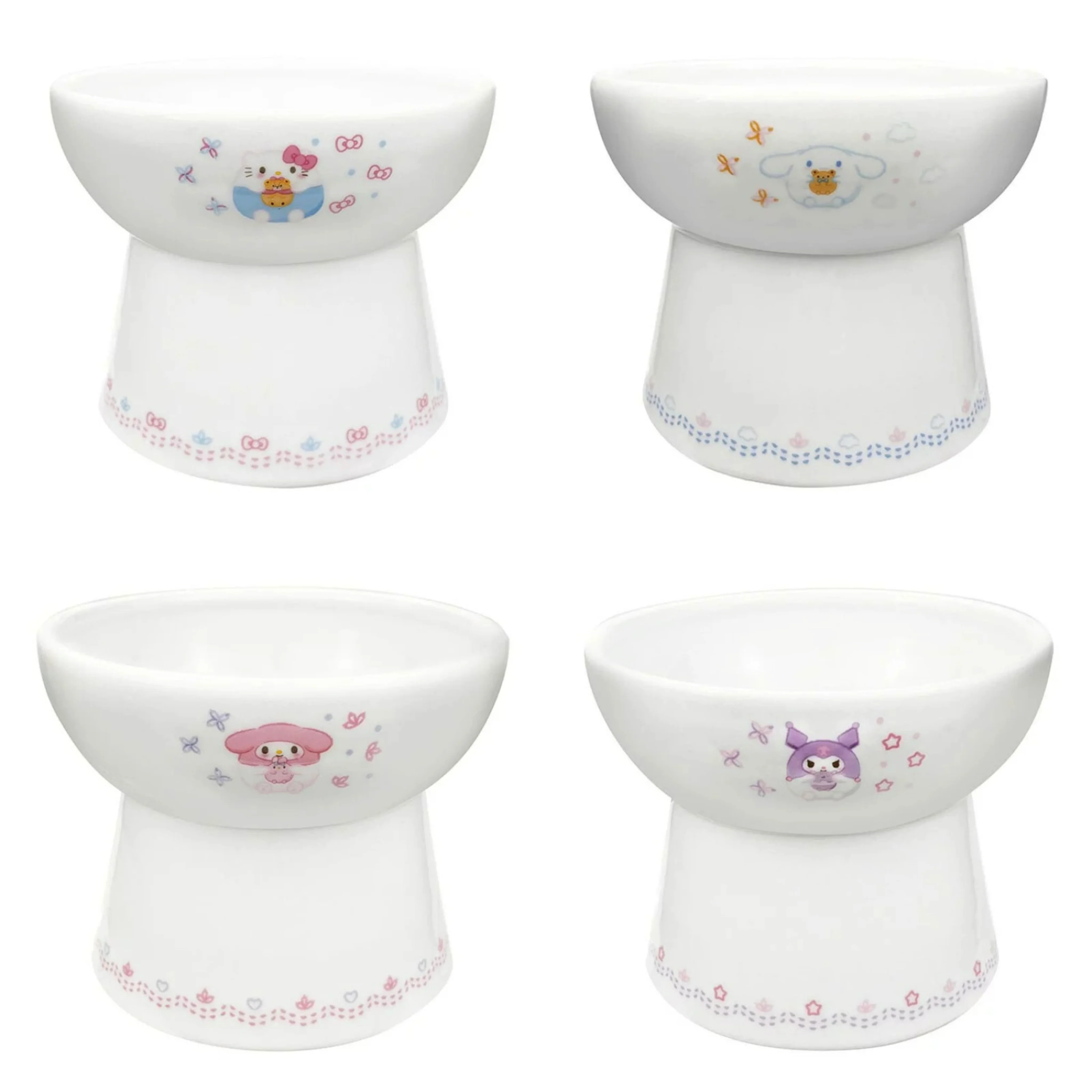 Sanrio Characters Pet Food Bowl