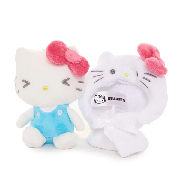 Hello Kitty Frightened Plush Mascot Keychain - Image 2