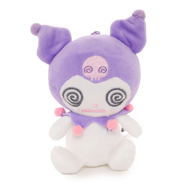 Kuromi Frightened Plush Mascot Keychain - Image 5